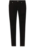 Dolce & Gabbana ripped slim-fit jeans