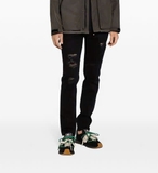 Dolce & Gabbana ripped slim-fit jeans
