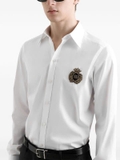 Dolce & Gabbana logo-patch shirt