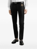 Dolce & Gabbana logo-embroidered trousers