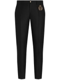 Dolce & Gabbana logo-embroidered trousers