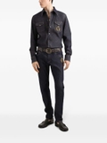 Dolce & Gabbana logo-appliqué tapered jeans