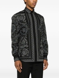 Versace Barocco-print cotton shirt