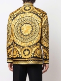 Versace baroque-print silk shirt
