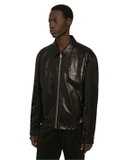 Dolce & Gabbana fabric and leather jacket