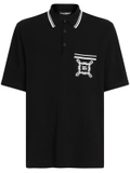Dolce & Gabbana logo-print polo shirt