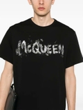 Alexander McQueen logo-print cotton T-shirt