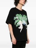 AMIRI Black t-shirt CHERUB in logo print