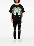 AMIRI Black t-shirt CHERUB in logo print
