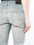 Amiri Bandana Skinny Jean Clay Indigo