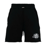 AMIRI Black shorts with logo print