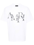 AMIRI Staggered Chrome T-shirt