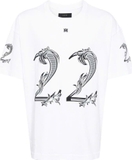Amiri White Printed T-shirt