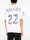 Amiri White Printed T-shirt