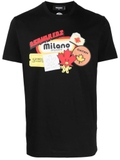 DSQUARED2 MEN COOL FIT T-SHIRT BLACK