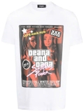 DSQUARED2 graphic-print cotton T-shirt
