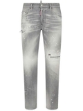 DSQUARED2 distressed paint-splatter jeans