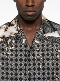 AMIRI silk bandana-print shirt