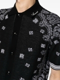 AMIRI bandana polo