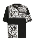 Majolica print cotton T-shirt