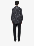 Alexander McQueen  Feather Print Relaxed Shirt