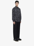 Alexander McQueen  Feather Print Relaxed Shirt