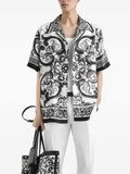 Dolce & Gabbana Majolica-print silk shirt