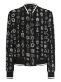Dolce & Gabbana jewel-print zip jacket