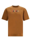 FENDI logo-embroidered T-Shirt