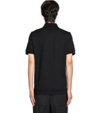 Fendi zucca cotton blend polo shirt