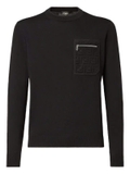 FENDI FF-pattern cotton sweater