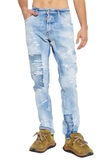 DSQUARED2 ripped washed jeans