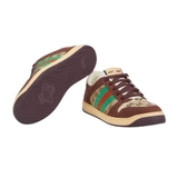 Gucci GG web strip sneakers