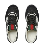Men's Black Gucci Re-Web sneaker