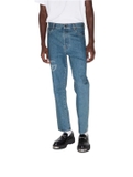 Lasered Double G denim trouser