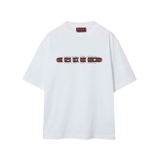 Cotton jersey Black T-shirt with print