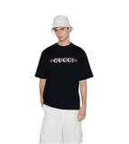 Cotton jersey T-shirt with print