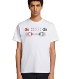 Printed cotton jersey T-shirt