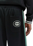 Gucci BLack Monogram GG Pants