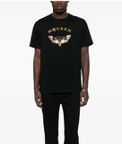 Alexander McQueen moth-embroidered T-shirt