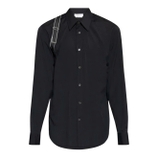 Alexander McQueen strap-detail shirt