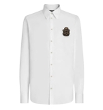 Dolce & Gabbana crest-appliqué shirt