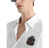 Dolce & Gabbana crest-appliqué shirt