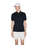 Gucci Embroidered stretch cotton polo shirt