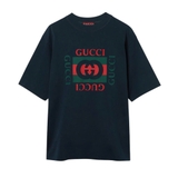 Gucci Cotton jersey T-shirt with Gucci print