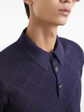 Dolce & Gabbana patterned short-sleeve polo shirt
