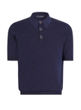 Dolce & Gabbana patterned short-sleeve polo shirt