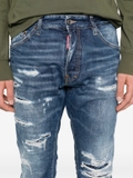 DSQUARED2 Blue distressed jeans