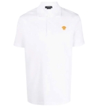 Versace Medusa embroidered polo shirt