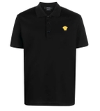 Versace Medusa embroidered polo shirt